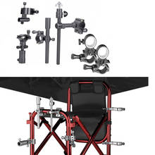 Accesorios para silla de pesca, accesorio de aleación para caña de pescar, soporte para paraguas 2024 - compra barato