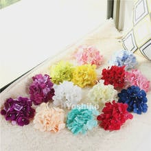 10pcs/lot Amazing colorful decorative flower for wedding party luxury artificial Hydrangea silk DIY flower decoration for home 2024 - buy cheap