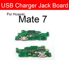 Carregador usb jack placa para huawei ascend companheiro 7 MT7-L09 MT7-TL10 porto de carregamento módulo conector usb placa porto substituição 2024 - compre barato