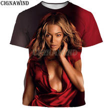 Popular t shirt men/women hip hop star Beyonce 3D print t-shirts casual Harajuku style hoodies/sweatshirts/vest summer tops 2024 - buy cheap