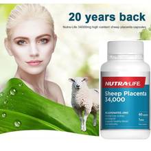 34000mg Sheep Placenta Capsules Nutra Life Women Beauty Health Supplement Vitality Anti Aging Rejuvenate Jing Immunity Libido 2024 - buy cheap