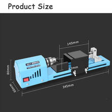 150 Вт/DIY деревообрабатывающий жемчужный токарный станок с Буддой, Электрический деревообрабатывающий мини токарный станок/шлифовальный полировальный станок 2024 - купить недорого
