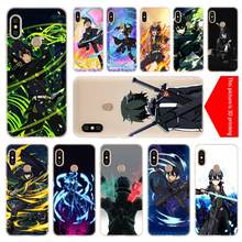 Sword Art Online-funda de silicona para Xiaomi Redmi Note 10, 9, 8, 7, 6, 5 Pro Max, 10S, 9T, 8T, 9S 2024 - compra barato