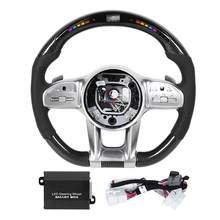 Steering Wheels For AMG Performance Carbon Fiber LED Race Digital Display Steering Wheel Fit for Mercedes-Benz Car Accessory 2024 - buy cheap