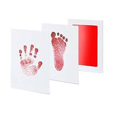 5 Colors Non-Toxic Baby Handprint Footprint Imprint Kit Baby Souvenirs Casting Newborn Footprint Ink Pad Infant Clay Toy Gifts 2024 - buy cheap