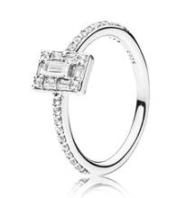 Original 925 Sterling Silver pandora Ring Luminous Ice SParkling Shards Ring For Women Wedding Engagement Party pandora Jewelry 2024 - buy cheap