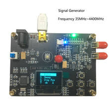 Generador de señal RF de 35MHz-4400MHz, módulo ADF4351, generador de frecuencia de barrido PLL con pantalla OLED 2024 - compra barato