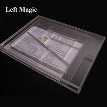 Прозрачный акриловый чудо строительный блок с прозрачной коробкой магические трюки крупным планом иллюзии мерцающий ментализм Аксессуары Magia 2024 - купить недорого