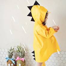 Cute Children Raincoat Dinosaur Shaped Polyester Baby Raincoats Outdoor Waterproof Rain Coat Impermeable Poncho Boy Girl Gift 2024 - buy cheap