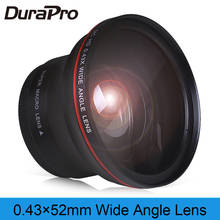 Lente gran angular HD profesional de 52mm, 0,43x (con parte Macro) para Nikon D7100, D7000, D5500, D5300, D5200, D5100, D3300, D3200, D3100, D30 2024 - compra barato