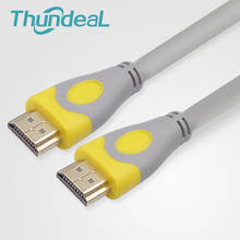 ThundeaL 2,0 HDMI-совместимый кабель 5 м 15 м видео Аудио HDMI-совместимый кабель-удлинитель для проектора адаптер 2K 4K 3D 2160P 2022 - купить недорого
