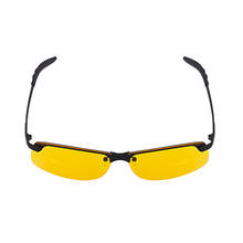 Очки ночного видения, поляризованные антибликовые линзы, желтые солнцезащитные очки, очки для вождения автомобиля, очки ночного видения 2024 - купить недорого