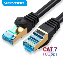Ethernet-кабель Vention Cat7 RJ45 Lan, сетевой кабель, UTP Cat 7, Соединительный шнур для ноутбука 2 м/3 м/1,5 м/8 м/10 м, компьютерный роутер 2024 - купить недорого