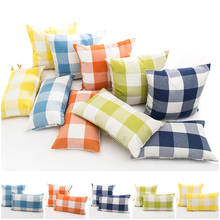 Modern Plaids Linen Pillowcase 30*50/40*40/45*45/50*50/55*55/60*60CM Nordic Decorative Cushion Covers Sofa Couch Throw Pillows 2024 - buy cheap