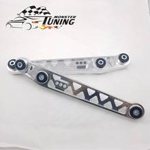 Tuning Monster Silver NEW Billet LCA F7 Lower Control Arms For Honda Civic 1996-2000 EK 2024 - buy cheap