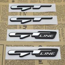 Car Sticker GT Line Letters Decals for Hyundai IX35 Solaris Accent I30 Tucson Elantra Santa Fe Getz 2024 - buy cheap