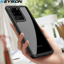 Keysion moda caso à prova de choque para samsung galaxy s20 s20 plus s20 ultra transparente silicone telefone volta capa para samsung s20 + 2024 - compre barato