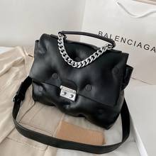 Fashion Brand Designer PU Leather New Small Shoulder Crossbody Bags Totes Bag Chain Lady Luxury Handbags and Purses 2024 - buy cheap