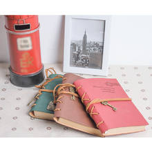 Caderno de couro clássico vintage, caderno com teclas vintage, diário em branco 2024 - compre barato
