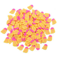 100g/Lot Banana Slices Polymer Clay Fruits Sprinkles for DIY Crafts Making Cute Filling Accessories 2024 - buy cheap