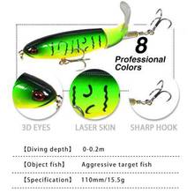 Propeller Tractor Fishing Lure Luya Bait  Bait Floating Pencil Wave Climbing Water Surface New Fake Fish Hard Bait Fishing 2024 - buy cheap