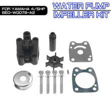 4/5hp Impeller Water Pump Gasket Repair Tool Kits 6E0-W0078-A2 Impeller Kit Water Pump Replacement Outboard Parts For Yamaha 2024 - buy cheap