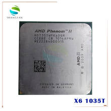 AMD Phenom X6 1035T X6-1035T 2,6 ГГц шестиядерный процессор HDT35TWFK6DGR 95 Вт Разъем AM3 938pin 2024 - купить недорого