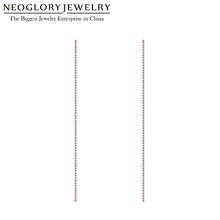 Neoglory-pendientes de borla con cadena de garra para mujer, joyería de novia para banquete de boda con tamaño de 2020mm CZ, de 13cm 1 fila, 1,5 2024 - compra barato