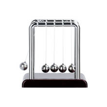 Pêndulo de berço de newton, decoração de mesa de metal, bola de newton, pêndulos de velocidade de física e ciências, brinquedos divertidos 2024 - compre barato
