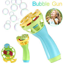 Electric Bubble Wands Machine Bubble Maker Automatic Blower Outdoor Toy For Kids Funny Soap Bubble Gun Children Toys Gifts Toys 2024 - buy cheap