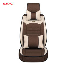 HeXinYan Universal Flax Car Seat Covers for Mazda all models mazda 3 5 6 CX-9 323 626 CX-5 CX-7 automobiles styling accessories 2024 - buy cheap