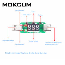 QC2.0 QC3.0 Automatic Voltage Tester USB Output Monitor USB Charging Trigger Power Adapter 2024 - buy cheap