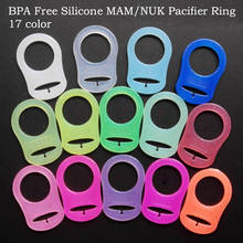 1Pcs Baby Pacifier Holder Adapter Rings Silicone Mam Pacifier Clips Attache Sucette NUK Nipple Soother Chupeta Para Bebe 2024 - buy cheap