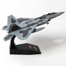 American 1/100 scale U.S. Navy Army F22 metal fighter aircraft airplane models adult children toys for display show collections 2024 - buy cheap