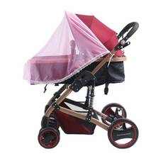 2 Colors Lace Baby Mosquito Net Buggy Pram Car Seats Pushchair Insect Protector Mesh Baby Stroller Bed Netti Lace For Baby Kids 2024 - buy cheap