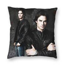 O vampiro diários capa de almofada sofá decoração horror tv mostrar praça capa de almofada 45x45 2024 - compre barato