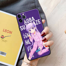 Aoba Suzukaze anime manga silicone Phone Case FOR iPhone Se 6 6s 7 8 Plus X Xr Xs 11 12 Mini Pro Max Glass Cover Shell 2024 - buy cheap