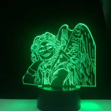 Lámpara LED de ANIME de HAWKS KEIGO TAKAMI, luz nocturna de decoración de habitación de MY HERO ACADEMIA, Control remoto, colores, regalo, mesa, 3d, envío directo 2024 - compra barato