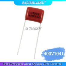 10PCS 400V104J Pitch 10mm 0.1UF 100NF 400V 104 CBB Polypropylene film capacitor 2024 - buy cheap