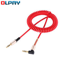 3.5mm Speaker Line Car Audio Cable Stretchable Male to Male AUX Cable Headphone Beats Speaker For MP3 MP4 iPhone 2024 - buy cheap