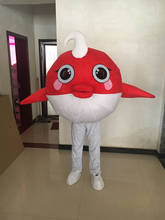 Oceano peixe mascote traje cosplay tema mascote carnaval traje personagem dos desenhos animados trajes mascote festa de natal terno 2024 - compre barato