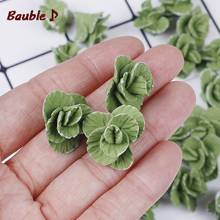 5Pcs/lot 1:12 Dollhouse Cauliflower Chinese Cabbage Green Mini Small Doll House Mini Cute Handmade Polymer Clay Vegetables 2024 - compre barato