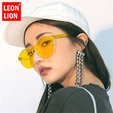 "Leonlion-óculos de sol redondos transparentes, 2024 - compre barato