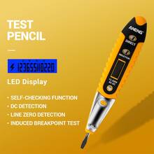 Контактный тестер Pen 12-250 В детекторы напряжения переменного тока тестер измеритель напряжения тока Электрический тестовый карандаш 2024 - купить недорого