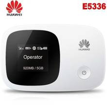 Разблокированный Huawei E5336 3G беспроводной роутер, мобильный Карманный модем с точкой доступа, аккумулятор 1500 мАч со слотом для Sim-карты, Pk E5330 E5331 E5332 2024 - купить недорого