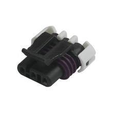 Conector elétrico à prova d'água (100), conector fêmea, sensor de posição, rolamento, 5/10/20/50/1.5 conjuntos, 3 pinos 2024 - compre barato