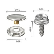 30pcs 15MM Stainless Steel Snap Fastener Screw Kits Push Butto for Cover Boat Cover Garden Sewing Tools 2024 - buy cheap