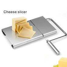 Fatiador de queijo, cortador de manteiga, faca com fio de aço inoxidável, lâmina de sobremesa, ferramenta de cozinhar, acessórios de cozinha 2024 - compre barato