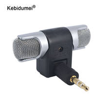 Kebidumei-Mini micrófono de condensador Electret, estéreo, de voz, 3,5mm, para PC, ordenador portátil Universal 2024 - compra barato