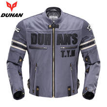 DUHAN Breathable Riding Body Protective Protector Sports Jaqueta Summer Men's Motocross Off-Road Jacket Motorcycle Racing Jacket 2024 - buy cheap